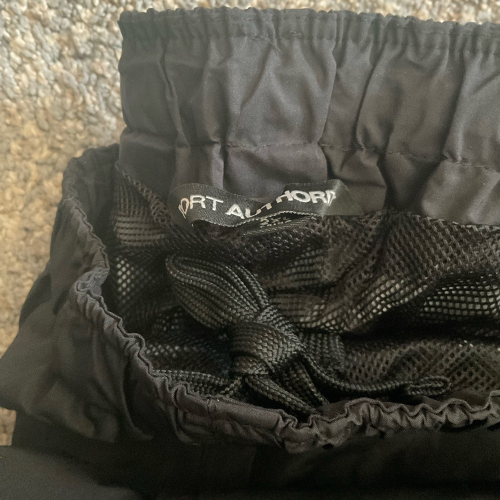 Mens Port Authority joggers black